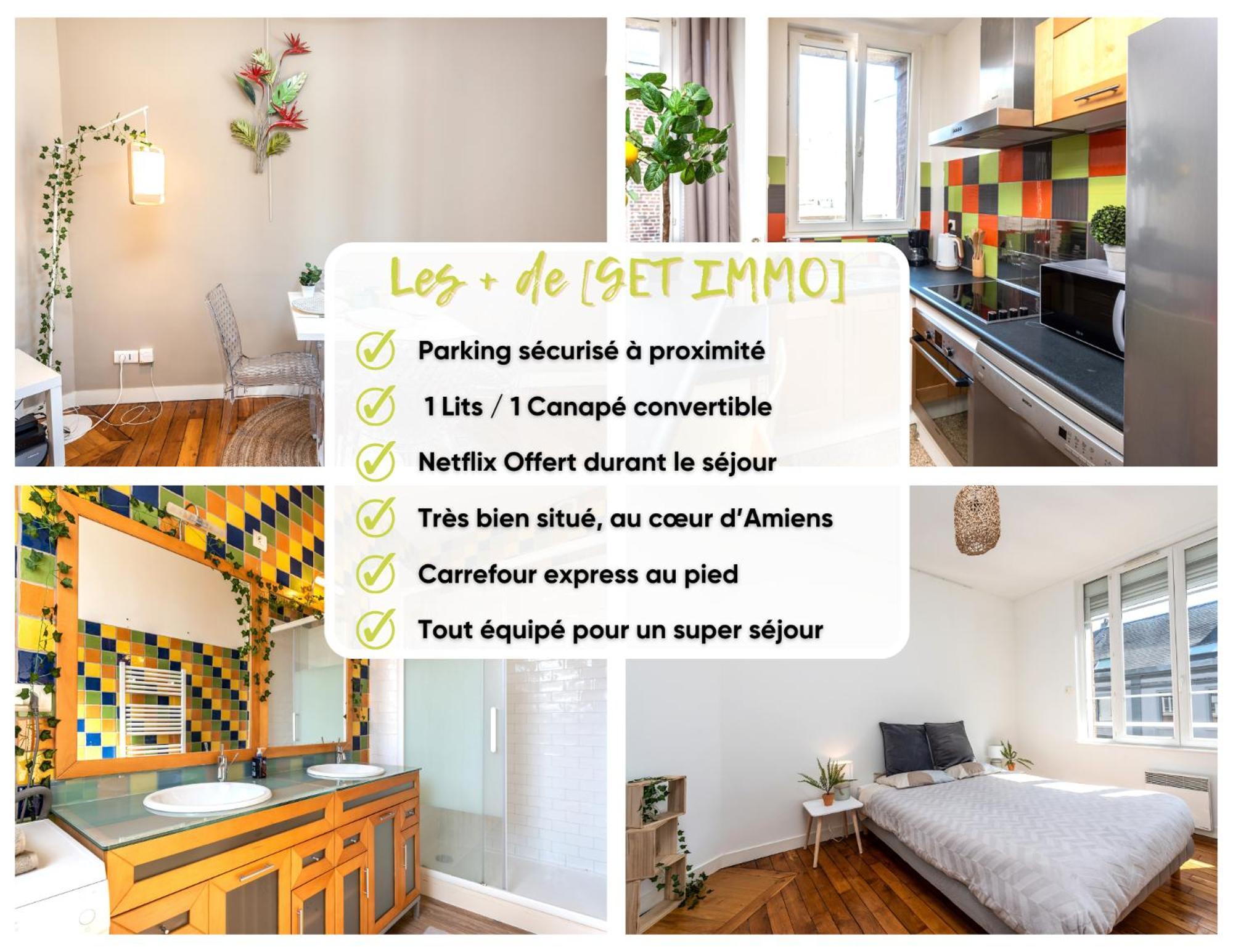 Le Jacobin / 1 Chambre - Netflix - Hyper Centre Amiens Exterior photo